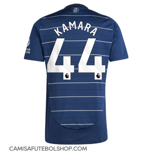 Camisa de time de futebol Aston Villa Boubacar Kamara #44 Replicas 3º Equipamento 2024-25 Manga Curta